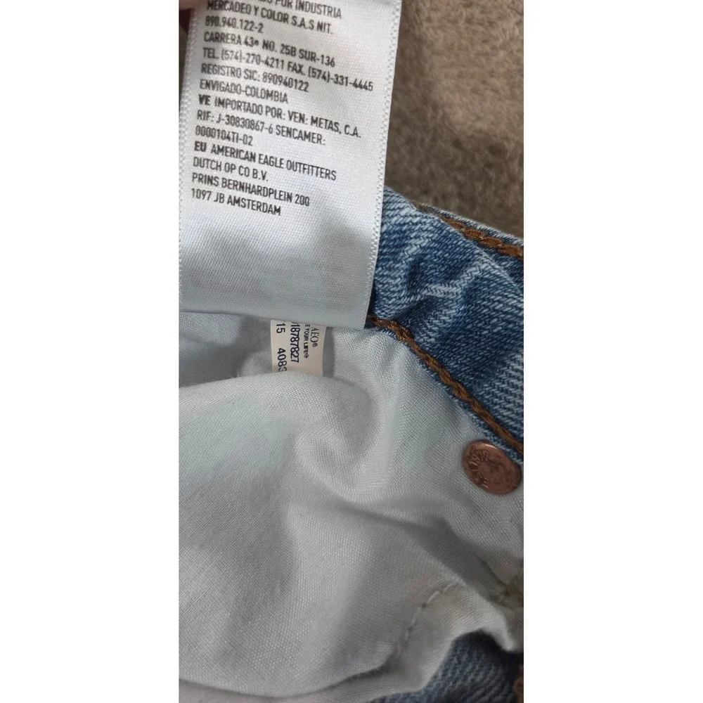 American Eagle Hi-Rise Festival Denim Shorts Women's 2